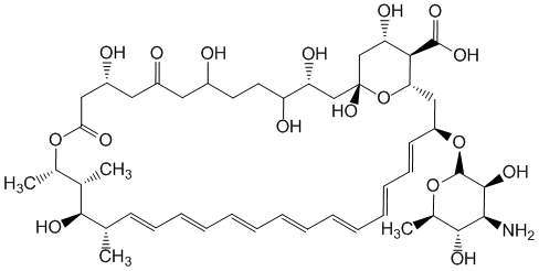 Структурная формула Микогептин