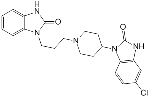 Структурная формула Домперидон
