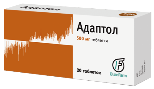 Адаптол: №20 - 10 шт. - уп. контурн. яч.  (2)  - пач. картон.