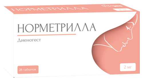 НОРМЕТРИЛЛА: №28 - 28 шт. - бл.  - пач. картон.