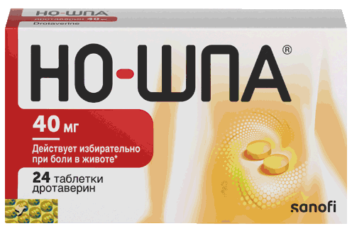 Но-шпа®: №24 - 24 шт. - бл.  - пач. картон.