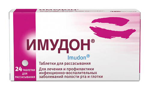 Имудон®: №24 - 8 шт. - бл. (3)  - пач. картон.