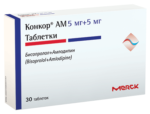 Конкор® АМ: №30 - 10 шт. - бл.  (3)  - пач. картон.