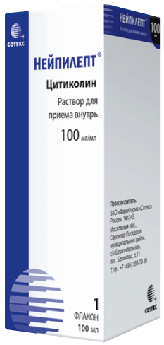 Нейпилепт®: р-р для приема внутрь 100 мг/мл, фл. темн. стекл. 100 мл - пач. картон. 